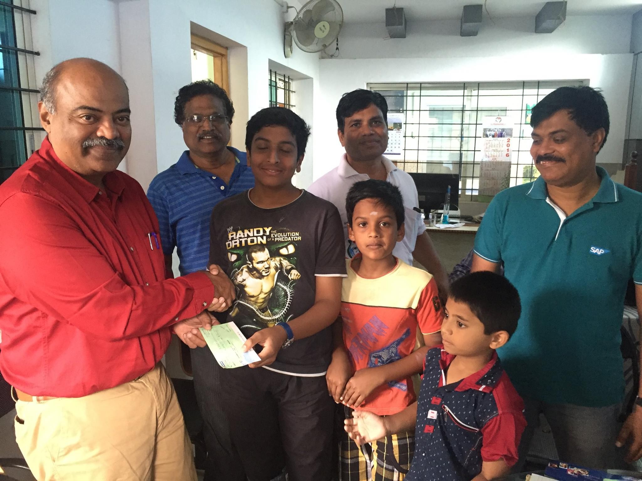 contribution  for lake channel cleaning