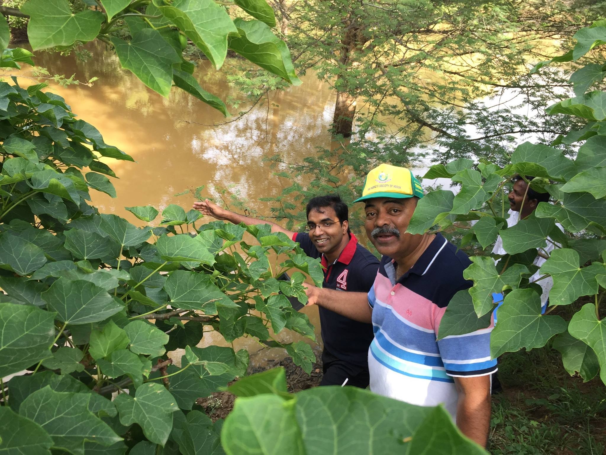 after a long trek with our TPSOH Team Lead by Sub Collector Dr Senthil Raj IAS