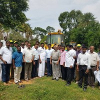 Lake channel programme inauguration by former Sub Collector Dr Senthil Raj IAS