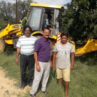 Team at Chichuraganapalli Lead by Hosur's  LAKE MAN  Chairman Krishna Rao ( Lakes )