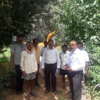 Discussing with the villager's at chichuraganapalli .Huge challenge