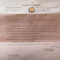 Chairman David Maran gets official recognition for his awesome work