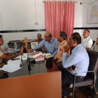 Meeting with Deputy Superintendent of Police , Hosur