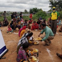 lunch for the entire Tribal community