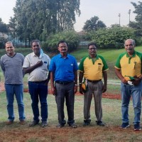 TPSOH Team  meeting with officials of Clover Fields