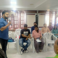 The Students Team sharing their observations to TPSOH Team