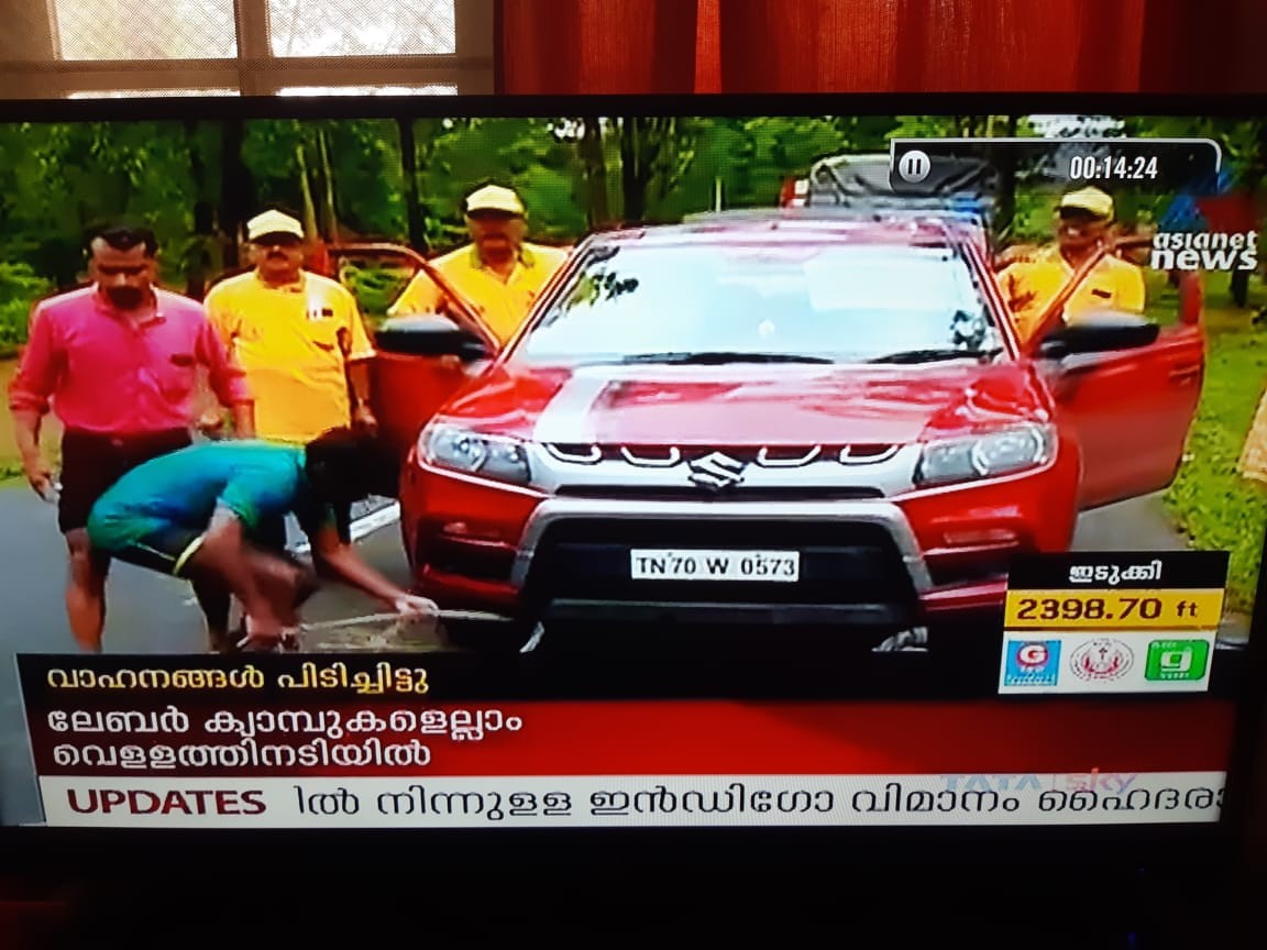 RESCUE  TEAM  on the way to Kerala Flood relief